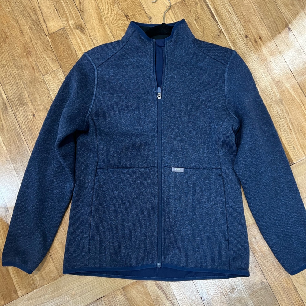Figs On shift sweater knit jacket